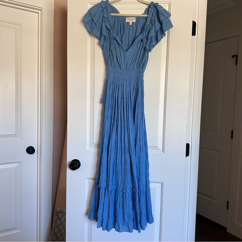 Cleobella Blue Maxi Dress, XS